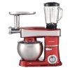 Multifunkční kuchyňský robot BestBerg BBR-2000R / 2000 W / 6 l / 6 rychlostí / červená