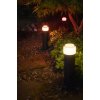 Philips Hue White & Color Ambiance Calla LED Garden Light / Rozširujúca sada / Čierna/priehľadná