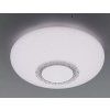 LED stropné svietidlo / Ø 60 cm / 60 W / biele/čierne