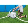 Bestway Flowclear pieskový filtračný systém s časovačom / 500 W / biely
