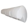 Molový blatník Talamex / 24 x 110 x 24 cm / PVC / bílá