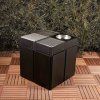 Predný kryt grilu oneQ / čierny (Varianta ivi1)