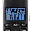Domácí telefon Profoon PDX-2708 / Hands free / LCD / černá (Varianta ivi1)