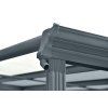 Hliníková pergola BestBerg PZ-13A / 13 m² / šedá