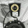 Podlahový ventilátor Proklima / Ø 45 cm / strieborný (Varianta ivi11)