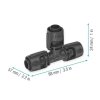 Gardena Micro-Drip Connector T-kus / 13 mm (1/2") / 2 ks / čierna