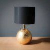Stolná lampa Tween Light Gala / E27/G9 / 48 W / oceľ/textil / čierna/zlatá