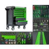 Kovový pojízdný dílenský vozík s 263 ks nářadí a 7 šuplíky BestBerg BBTC-703T / SPCC ocel