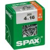 Univerzálna skrutka Spax T-Star plus / 4 x 16 mm / 300 ks / oceľ / strieborná