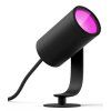 Vonkajšie LED svietidlo Philips Hue Lily / 8 W / Bluetooth / čierne
