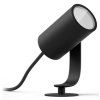 Vonkajšie LED svietidlo Philips Hue Lily / 8 W / Bluetooth / čierne