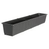 Balkónový box Geli Standard / 98,5 cm / plast / 18,7 l / antracit
