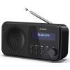 Rádioprijímač Sharp DR-P420BK / až 40 predvolieb / výdrž batérie až 16 h / čierny