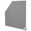 Balkónový ventilátor Sunfun / 140 cm x 140 cm / sivá (Varianta ivi1)