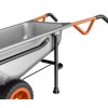 Worx Aerocart 8 v 1 / 75 l / celogumové kolesá / čierna / strieborná / oranžová