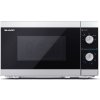 Mikrovlnná trouba Sharp YC-MS01U-S / 800 W / 20 l / stříbrná