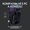 Headset Logitech Gaming G535 Lightspeed (981-000972) / USB přijímač / černá