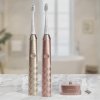 Sonická zubná kefka AILORIA SHINE BRIGHT / USB / IPX7 / Rosegold