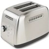 Topinkovač KitchenAid 5KMT221ESX / na 2 plátky / nerez / 1100 W / stříbrná