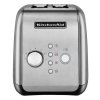 Topinkovač KitchenAid 5KMT221ESX / na 2 plátky / nerez / 1100 W / stříbrná