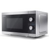 Mikrovlnná trouba Sharp YC-MS01E-S / 800W / 20l / stříbrná/černá
