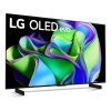 Smart TV LG OLED42C3PUA / OLED / 3840 × 2160 px / 42" (107 cm) / 4K Ultra HD / strieborná