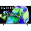 Smart TV LG OLED42C3PUA / OLED / 3840 × 2160 px / 42" (107 cm) / 4K Ultra HD / strieborná