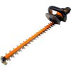Aku nůžky na živý plot Worx WG264E.9 / BEZ AKUMULÁTORU A NABÍJEČKY / 2200 kmitů/min. / délka střihu 52 cm / černá/oranžová
