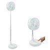 Stojanový ventilátor Starlyf / plast, hliník / biely (Varianta ivi1)