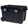 Kufr na nářadí Stanley 1-92-978 / 62 x 42 x 37 cm / 90 l / plast/kov / nosnost 50 kg / černá