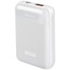 Powerbank SBS / kapacita 10000 mAh / inteligentné nabíjanie / biela