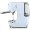 Pákový kávovar Smeg 50's style ECF03PBEU / 1650 W / 15 bar / 1,4 l / pastelově modrá