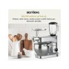 Celokovový kuchynský robot BestBerg BBR-20SG / 2500 W / 10 l / 12 rýchlostí