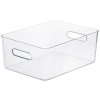 Úložný box Smartstore Compact L / 15,4 l / 41 x 28,7 x 15,5 cm / priehľadný
