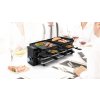 Elektrický kontaktní gril Princess 162925 Raclette Piano 8 / 8 pánviček / 1200 W / černá