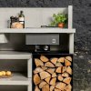 Plynový gril oneQ Flame / 2 horáky / 8 kW / 50 mbar / čierny