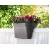 Balkónový box Artevasi Capri / plast / antracit (Varianta ivi1)