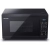 Sharp YC-MG02U-B mikrovlnná rúra / 800 W / 20 l / čierna