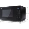 Sharp YC-MG252AE-B mikrovlnná rúra / 900 W / 25 l / čierna
