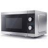 Mikrovlnná trouba Sharp YC-MG01U-S / 20 l / 800 W / stříbrná