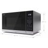Sharp YC-PC322AU-S / 1000 W / 32 l / strieborná (Varianta ivi2)