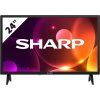 Televize Sharp 24FA2E / LED / 1366 x 768 px / 24" (60 cm) / HD Ready / černá (Varianta ivi1)