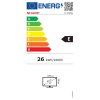 Televize Sharp 32FA2E / LED / 1366 x 768 px / 32" (80 cm) / HD Ready / černá (Varianta ivi1)