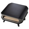 Pec na pizzu Cozze 17" / 8 kW / plynová / čierna