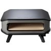 Pec na pizzu Cozze 17" / 8 kW / plynová / čierna
