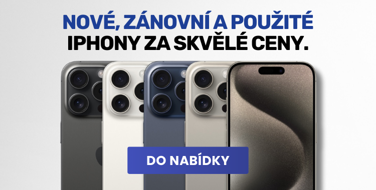 Nové, zánovní a použité iPhony