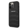 amg leather debossed lines zadni kryt pro iphone 14 pro max black i77817