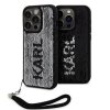 karl lagerfeld sequins reversible zadni kryt pro iphone 15 pro black silver i77364
