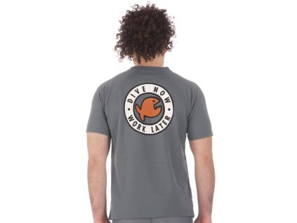 Triko iQ DNWL , šedé, DiVE NOW WORK | IQ-UV.c