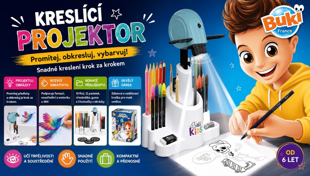 BUKI Kreslící projektor FK004